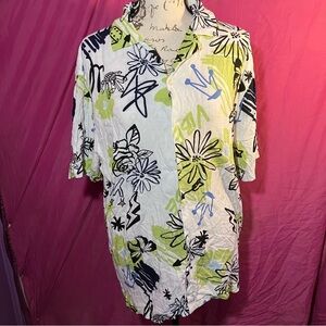 No Boundaries Floral Print Shirt